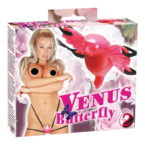You2Toys - Venus butterfly - vibrator clitoris cu clips