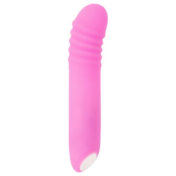 You2Toys - Flashing Mini Vibe - vibrator luminos reîncărcabil (roz)