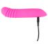 You2Toys - Flashing Mini Vibe - vibrator luminos reîncărcabil (roz)