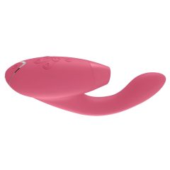  Womanizer Duo - waterproof G-spot vibrator and clitoral stimulator in one (coral)
