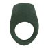 Emerald Love - inel vibrant din silicon, impermeabil, cu acumulatori (verde)