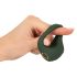 Emerald Love - inel vibrant din silicon, impermeabil, cu acumulatori (verde)