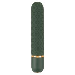   Iubirea smarald - vibrator de bară, impermeabil, cu baterie (verde)