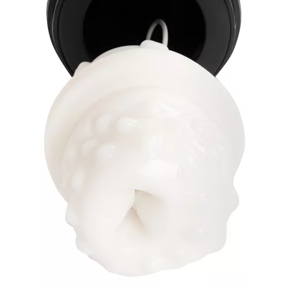 Rebel - masturbator masculin cu aspirație și vibrații - reîncărcabil