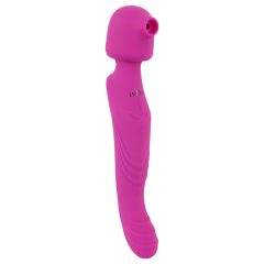   Javida Wand - vibrator de masaj cu 3 funcții fără fir (violet)