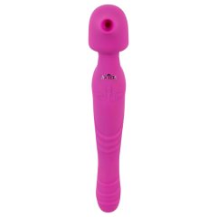   Javida Wand - vibrator de masaj cu 3 funcții fără fir (violet)