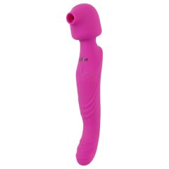   Javida Wand - vibrator de masaj cu 3 funcții fără fir (violet)