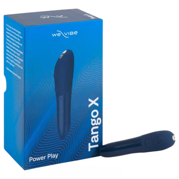 We-Vibe Tango X - vibrator tip bullet rezistent la apă - albastru