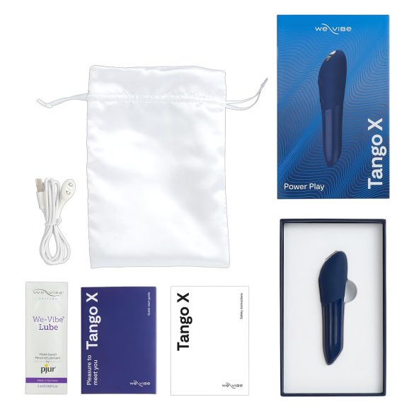 We-Vibe Tango X - vibrator rezistent la apă (albastru)