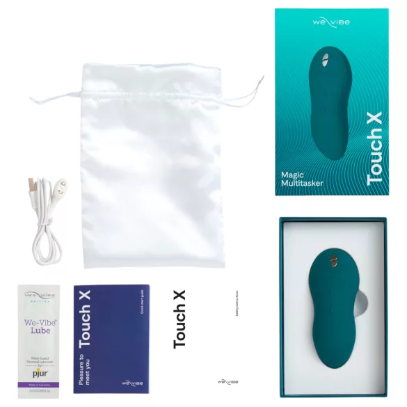 We-Vibe Touch X - vibrator clitoridian reîncărcabil, rezistent la apă - verde