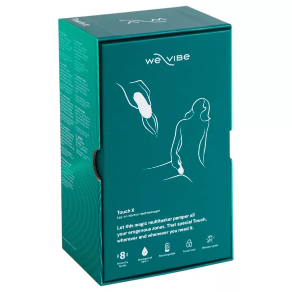 We-Vibe Touch X - vibrator clitoridian reîncărcabil, rezistent la apă - verde
