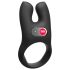 Fun Factory NOS - inel vibrant pentru penis (negru)