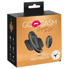   GoGasm Panty - vibrator clitoridian wireless reincarcabil - negru