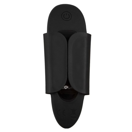 GoGasm Panty - vibratoare clitoridiene cu acumulator și control radio (negru)