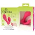 SMILE - Vibrator tip chiloț cu telecomandă, reîncărcabil 2în1 - roz