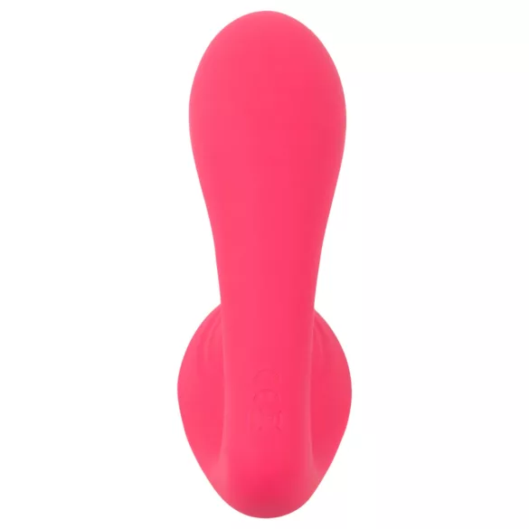 SMILE - Vibrator tip chiloț cu telecomandă, reîncărcabil 2în1 - roz