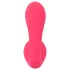 SMILE - Vibrator tip chiloț cu telecomandă, reîncărcabil 2în1 - roz