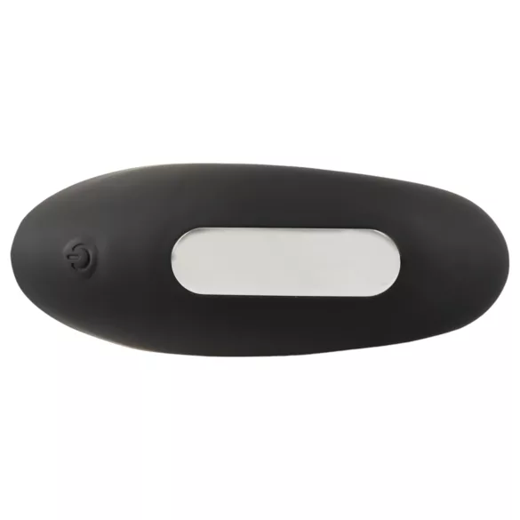 Rebel - vibrator pentru masaj prostatic, cu acumulator și telecomandă (negru)