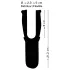 You2Toys - STROKER Rotating - masturbator de gură rotativ, cu acumulator (negru)