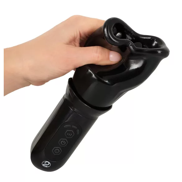 You2Toys - STROKER Rotating - masturbator de gură rotativ, cu acumulator (negru)