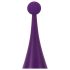 Javida - Set 2în1 vibrator și stimulator clitoridian (mov)