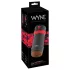 WYNE 04 - masturbator electric cu vibrații și funcție de sucțiune - maro