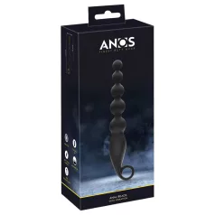 ANOS - bile anale - vibratoare anal cu bile - silicon negru