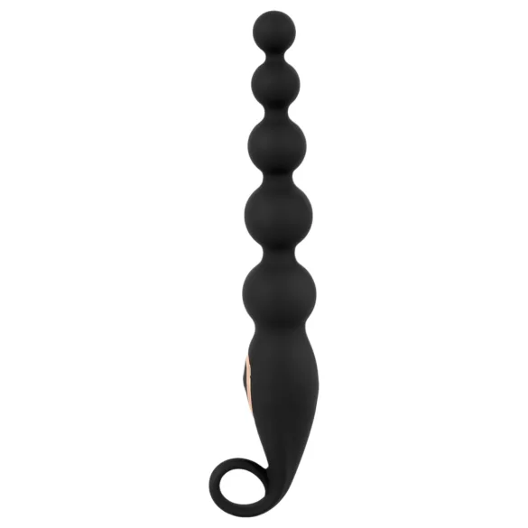 ANOS - bile anale - vibratoare anal cu bile - silicon negru