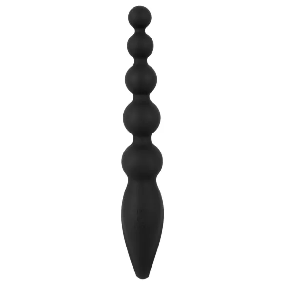 ANOS - bile anale - vibratoare anal cu bile - silicon negru