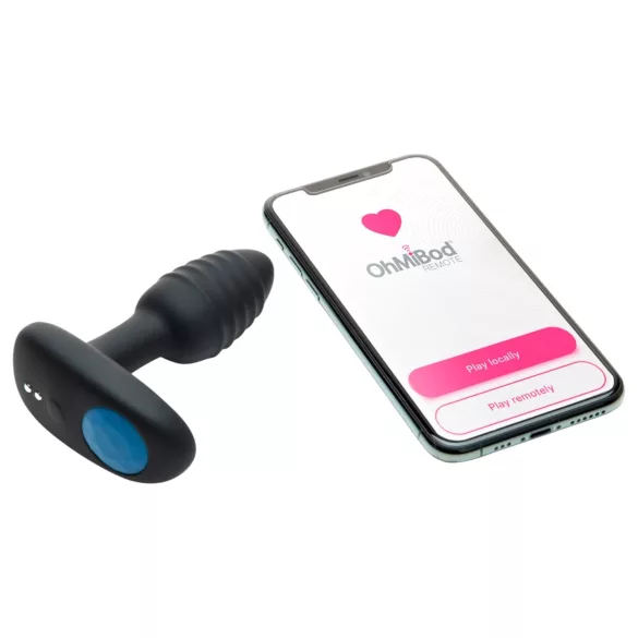 Kiiroo OhMiBod Lumen - vibrator prostatic interactiv (negru)