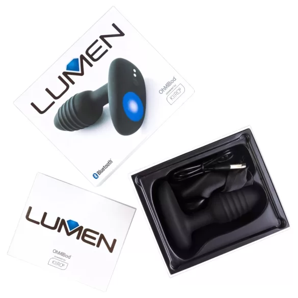 Kiiroo OhMiBod Lumen - vibrator prostatic interactiv (negru)