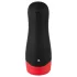 WYNE 01 - Masturbator cu baterie, vibrator-sucțiune și încălzire (negru)