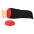 WYNE 01 - Masturbator cu baterie, vibrator-sucțiune și încălzire (negru)