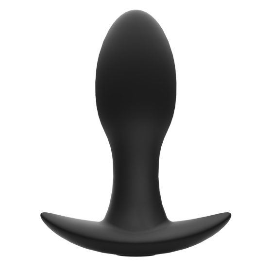 ANOS - vibrator anal reîncărcabil și impermeabil (negru)