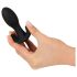 ANOS - vibrator prostate impermeabil, reîncărcabil (negru)