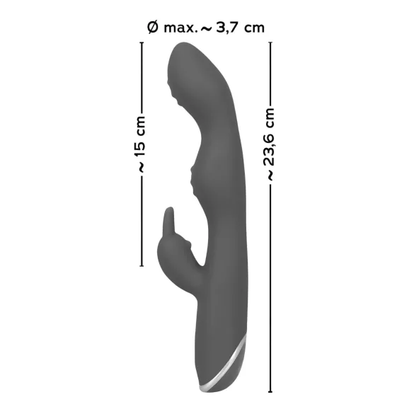 SMILE - vibrator flexibil cu braț pentru clitoris și punctul G - mov