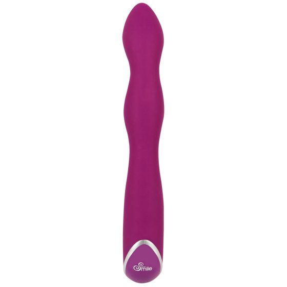 SMILE - vibrator flexibil, cu stimulator clitoridian, A și G-punct (mov)