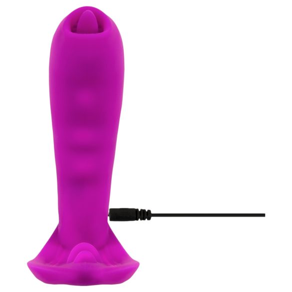 Javida - Vibrator stimulare punct G și clitoris - silicon mov