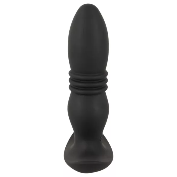 ANOS - vibratoare anal cu telecomandă wireless - negru