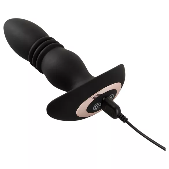 ANOS - vibratoare anal cu telecomandă wireless - negru