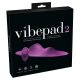 VibePad 2 - pernă vibratorie pentru masaj intim (mov)