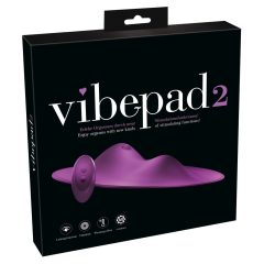   Perna vibratorie cu a doua baterie, radio și funcția de lingere VibePad 2 (violet)