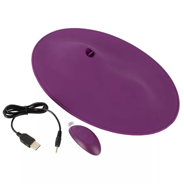 VibePad 2 - vibrator pernă pentru stimulare clitoridiană - mov