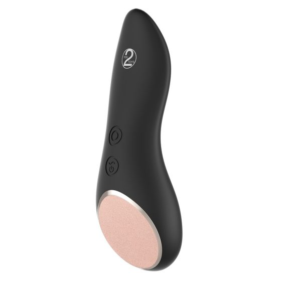 You2Toys CUPA - vibrator clitoridian cu baterie și funcție de încălzire (negru)