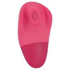   SMILE Thumping Touch - vibrator clitoridian cu pulsații, cu baterie (roz)