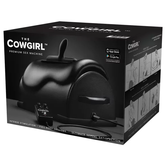 The Cowgirl - aparat sexual tip rodeo - negru