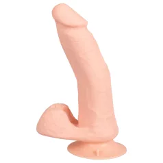   Nature Skin - vibrator cu telecomandă - piele naturală - culoare nude