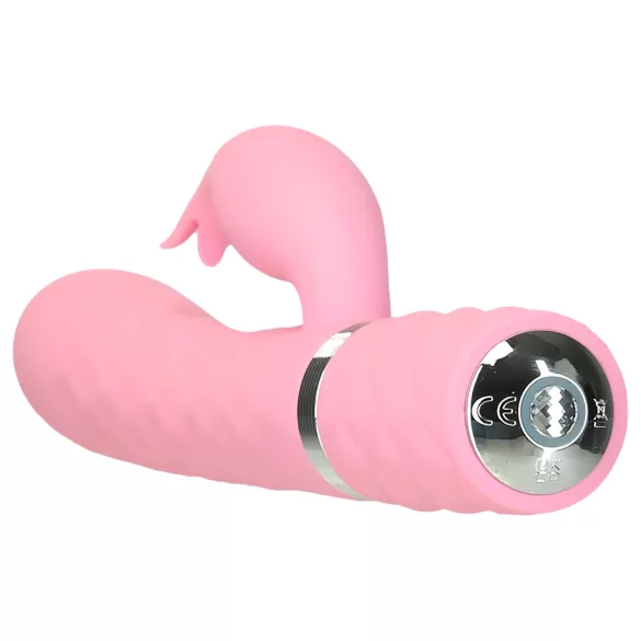 Pillow Talk Lively - vibrator cu braț clitoris, roz, reîncărcabil