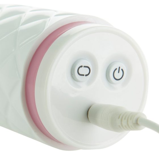 Pillow Talk Feisty - vibrator pulsatoriu cu baterie, cu ventuză (roz)