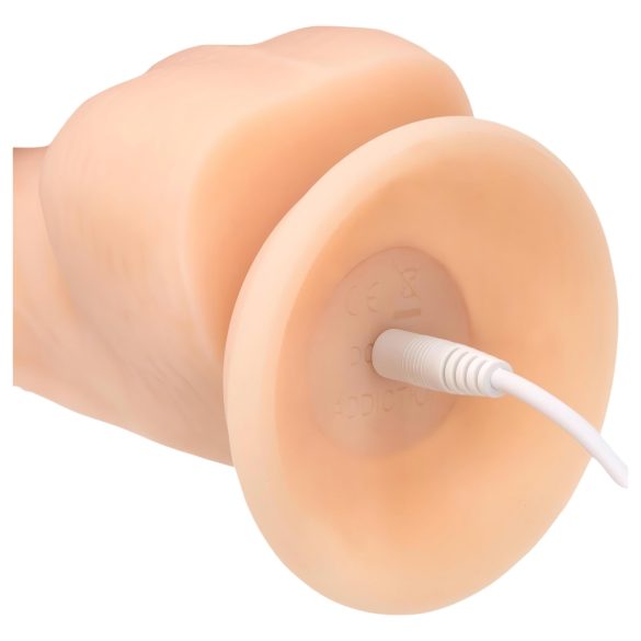 Naked Addiction Rotating 8 - vibrator rotativ (20cm) - natural